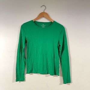 Talbots Green Long Sleeve Shirt